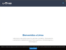 Tablet Screenshot of limsalab.com